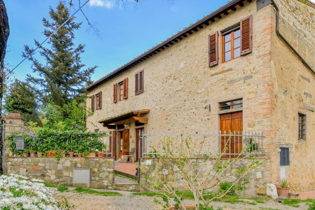 Appartamento Con Vista Panoramica In Chianti San Donnino  Exterior foto