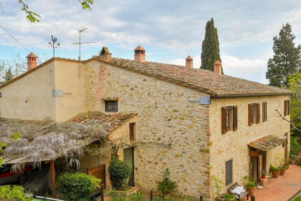 Appartamento Con Vista Panoramica In Chianti San Donnino  Exterior foto